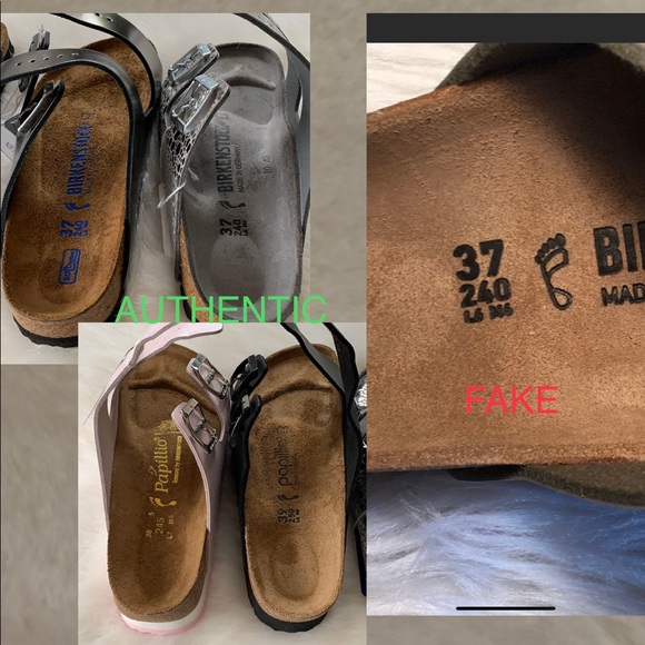 PART I: BIRKENSTOCK: REAL/AUTHENTIC v FAKE - Picture 5 of 8